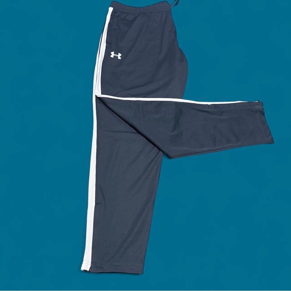 Under Armour Dark Blue Pants with White Accent